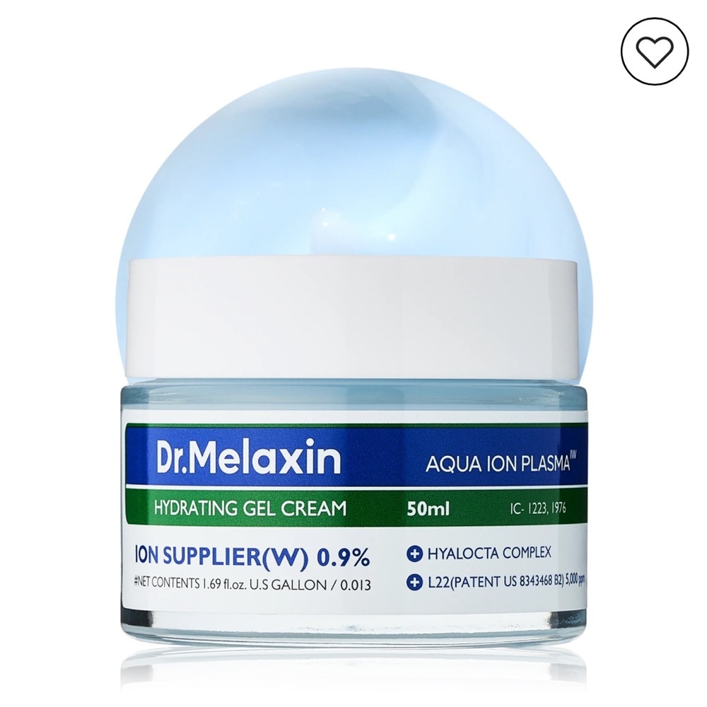 NEW! DR. MELAXIN Aqua lon Plasma Hydrating Gel Cream